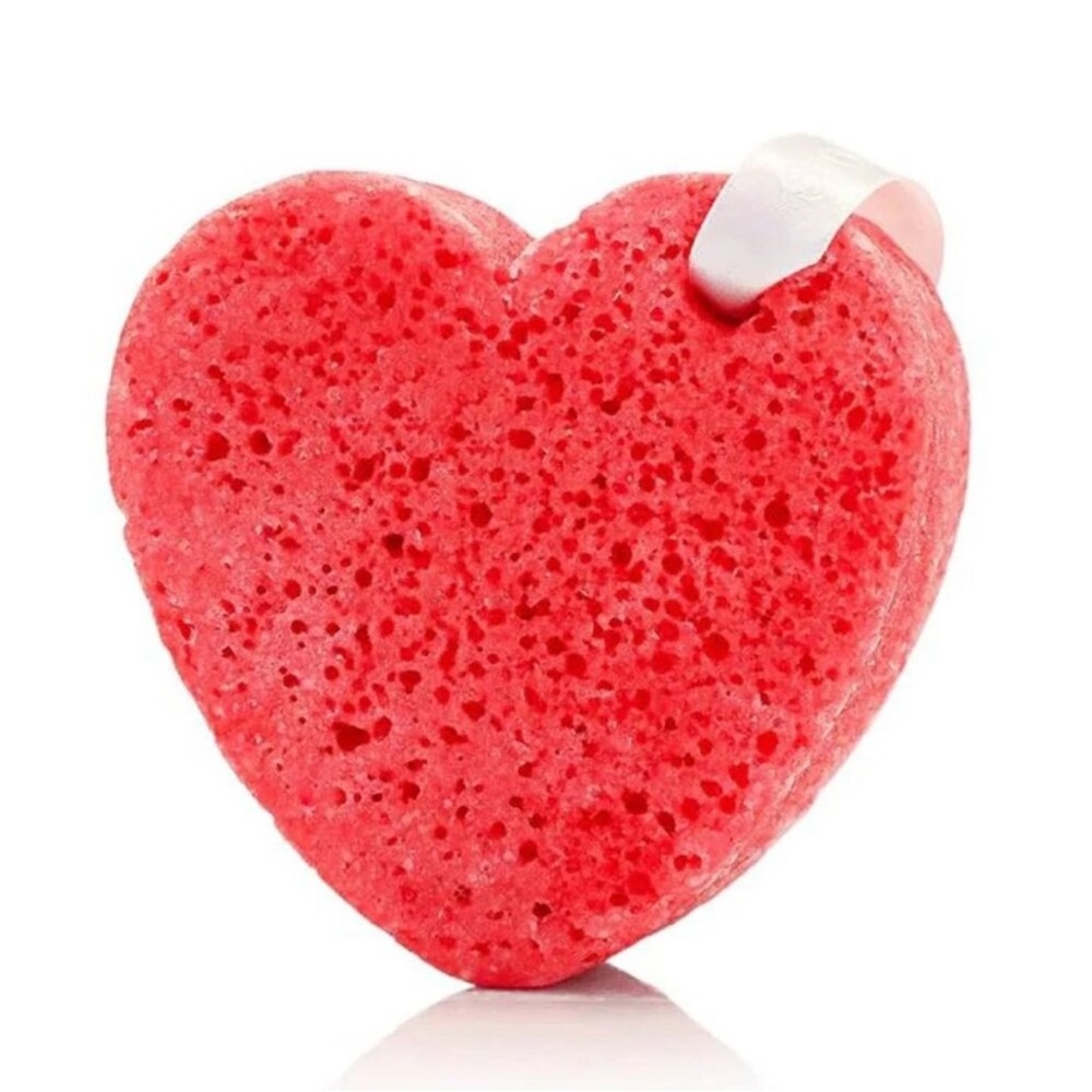 NEW Spongelle Scarlet Blush Exfoliating Buffer Body Wash Infused Red Pink NIB - Picture 2 of 8